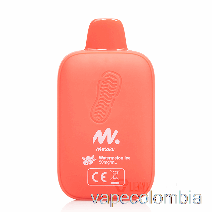 Kit De Vapeo Completo Metaku Moonwalk 9000 Desechable Sandía Hielo